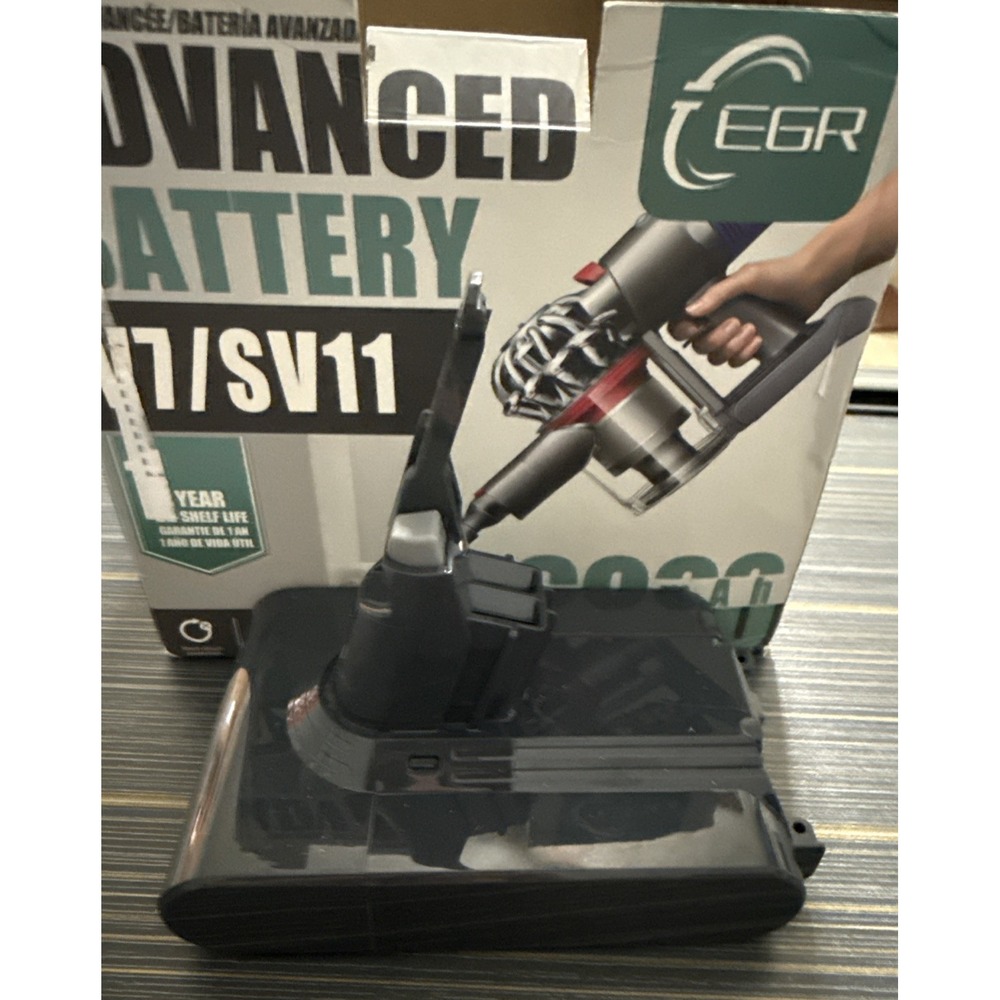 EGR Advanced Battery V7/SV11 Replacement 6000mAh for Dyson V7